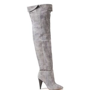 IRO Gray Over the Knee Boots